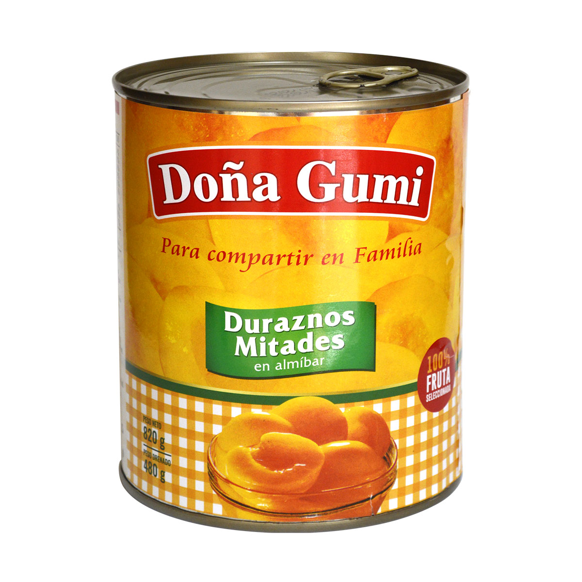 Duraznos en Mitades
