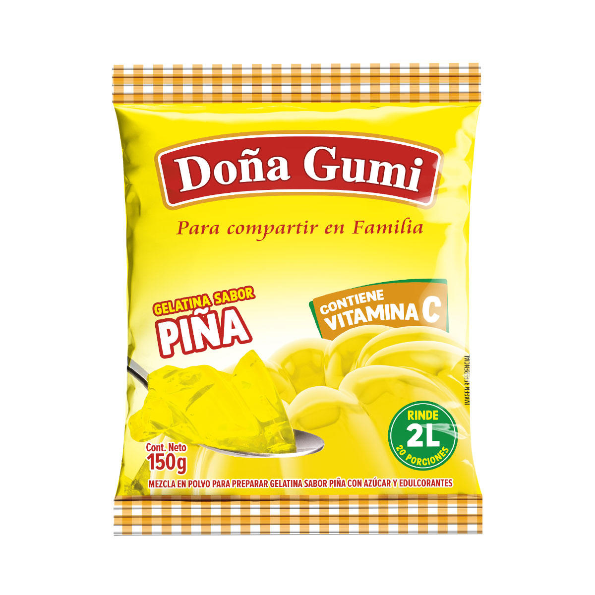 Gelatina de Piña